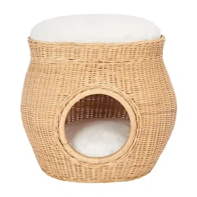 Safavieh Suli Pet Bed In Sand