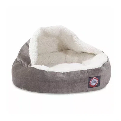 Majestic Pet 18" Canopy Cat Bed In Gray