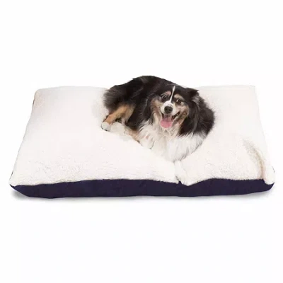Majestic Pet 36x48" Rectangle Pet Bed In Blue