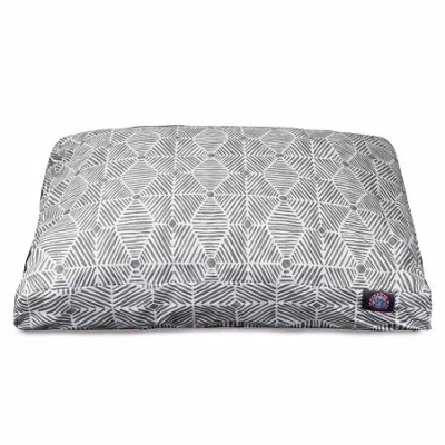Majestic Pet Charlie Rectangle Pet Bed In Gray