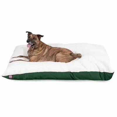 Majestic Pet 42x60" Rectangle Pet Bed In Green