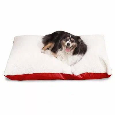 Majestic Pet 36x48" Rectangle Pet Bed In Red