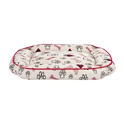 Safavieh Genji Pet Bed In Red