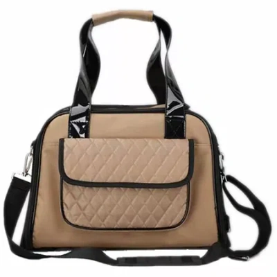 Pet Life The  Airline Approved Mystique Fashion Pet Carrier In Brown