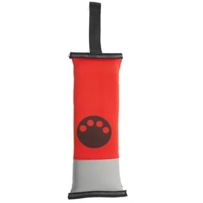 Pet Life The  Active-life Extreme Neoprene Floatation Tug-n-pull Chew-tough Dog Toy In Red