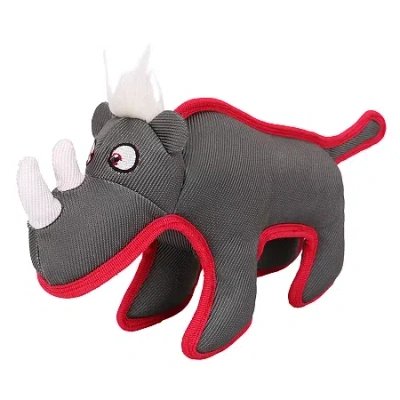 Pet Life Dog Plush Toy In Gray