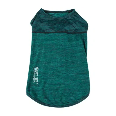 Pet Life Active Aero Pawlse Dog Tank Top In Green
