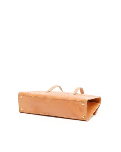 Celine Céline C Macadam Handbag In Brown