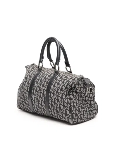 Dior Christian  Issimo Boston Bag In Black