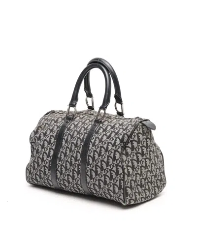 Dior Christian  Issimo Boston Bag In Black