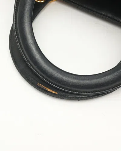 Dior Christian  Large Lady  Bag In Black