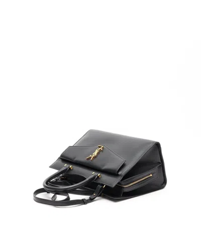 Saint Laurent Medium Uptown Bag In Black
