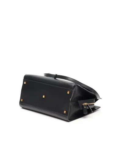 Saint Laurent Medium Uptown Bag In Black