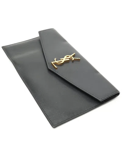 Saint Laurent Medium Uptown Bag In Black