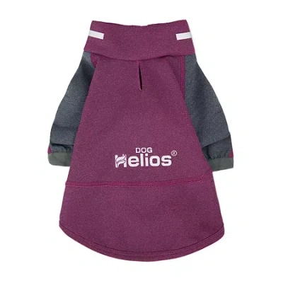 Dog Helios 'eboneflow' Mediumweight 4-way Stretch Flexible And Breathable Performance Dog Yoga T-shirt In Multi