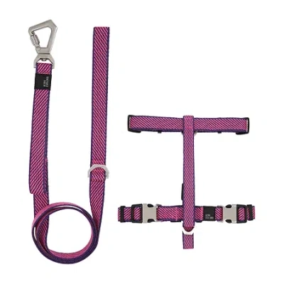 Pet Life Escapade' Outdoor Series 2-in-1 Convertible Leash Dog Harness In Pink