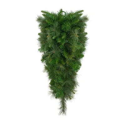 Northlight 32'' Canyon Pine Artificial Christmas Teardrop Swag - Unlit In Green