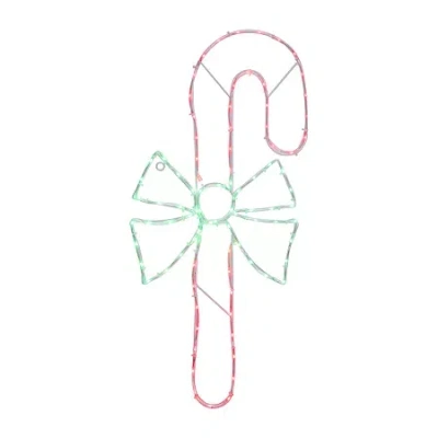 Northlight Led Candy Cane Christmas Window Decor In Multi