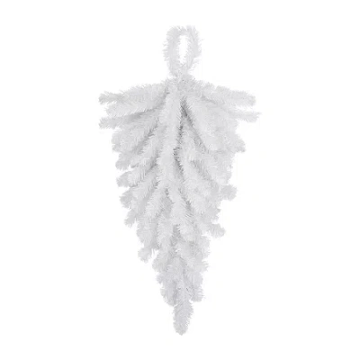 Northlight Snow White Pine Unlit Swag In White
