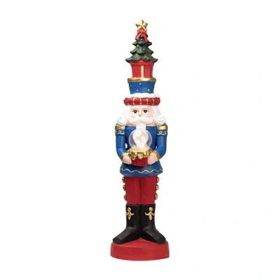 Northlight 32" Led Tree Lighted Christmas Nutcracker In Red