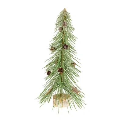 Northlight 13" Brush Christmas Tabletop Tree In Green