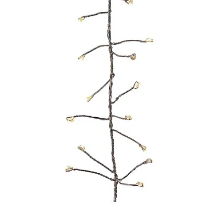 Kurt Adler 240-light 8-feet Warm Led Twinkle Cluster Fairy String Lights In White