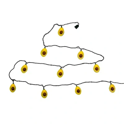 Kurt Adler 10-light Avocado String Lights In Multi