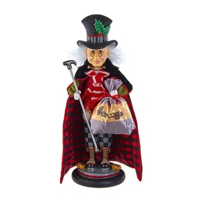 Kurt Adler 17-inch Hollywood Scrooge Nutcracker In Red