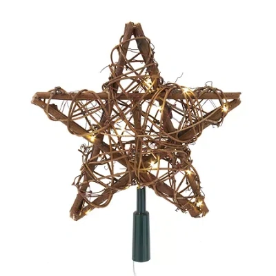 Kurt Adler Tree Topper In Brown