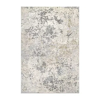 Nuloom Chastin Abstract Indoor Rectangular Accent Rug In Gray