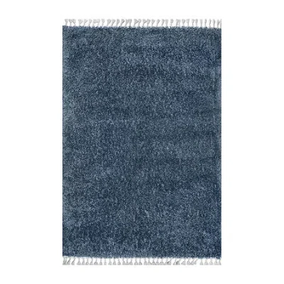 Nuloom Casual Neva Indoor Rectangular Accent Rug In Blue