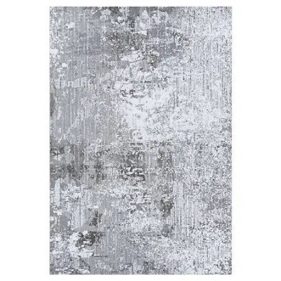 Couristan Serenity Field Stone Rectangular Rugs In Gray