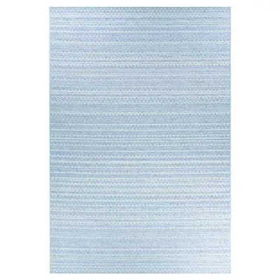 Couristan Timber Tenalach Runner In Blue