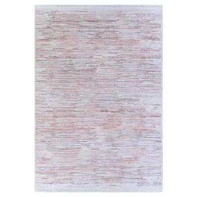 Couristan Grote Abstract Indoor Rectangular Accent Rug In Pink
