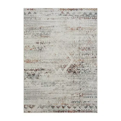 Lr Home Leilani Fran Abstract Indoor Rectangular Area Rug In Gray