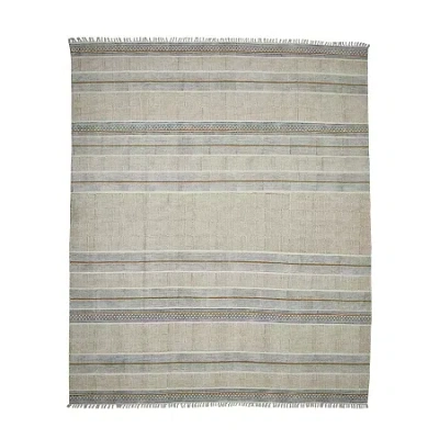 Amer Rugs Dune Briel Geometric Flatweave Indoor Rectangular Area Rug In Gray