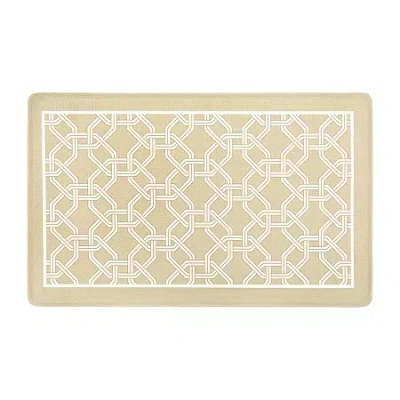 Achim Arlington Anti Fatigue 18"x30" Kitchen Mat In Sand