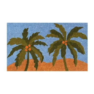 Calloway Mills Island Breeze Outdoor Rectangular Doormat In Multi