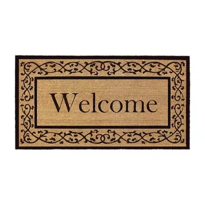 Calloway Mills Abbington Outdoor Rectangular Doormat In Multi