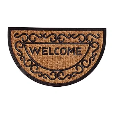 Calloway Mills Nina Outdoor Rectangular Doormat In Brown