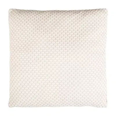 Safavieh Sweet Knit Square Throw Pillow In White