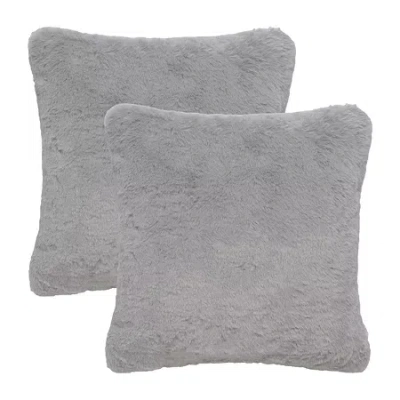 Safavieh Flayn 2-pc. Square Throw Pillow In Gray