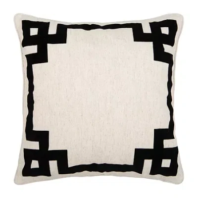 Safavieh Renti Square Throw Pillow In White