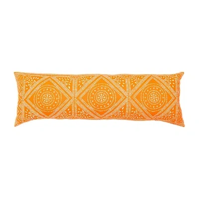 Safavieh Valenti Lumbar Pillow In Orange
