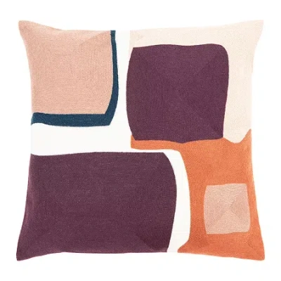 Safavieh Carlee Square Throw Pillow In Multi