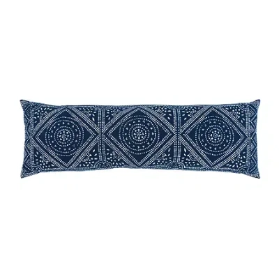 Safavieh Valenti Lumbar Pillow In Blue