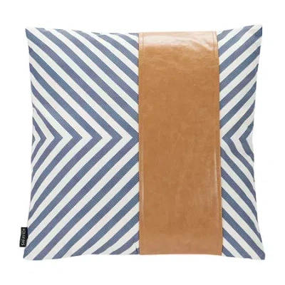 Safavieh Endra Square Throw Pillow In Blue