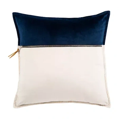 Safavieh Torenia Square Throw Pillow In Blue