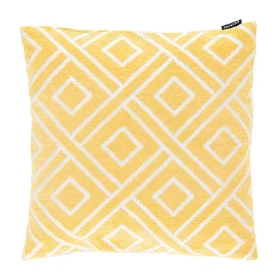 Safavieh Triska Square Throw Pillow In Yellow