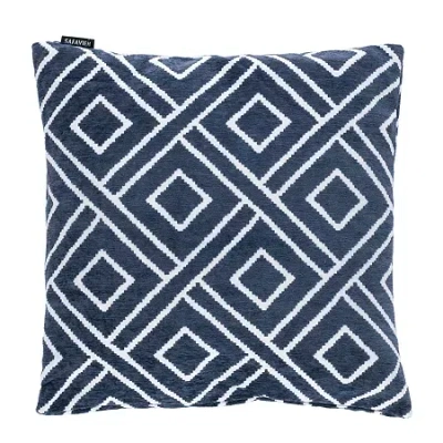 Safavieh Triska Square Throw Pillow In Blue